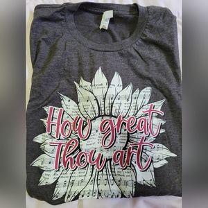 3/$35 Women's Christian T-shirt Size Large Super Soft